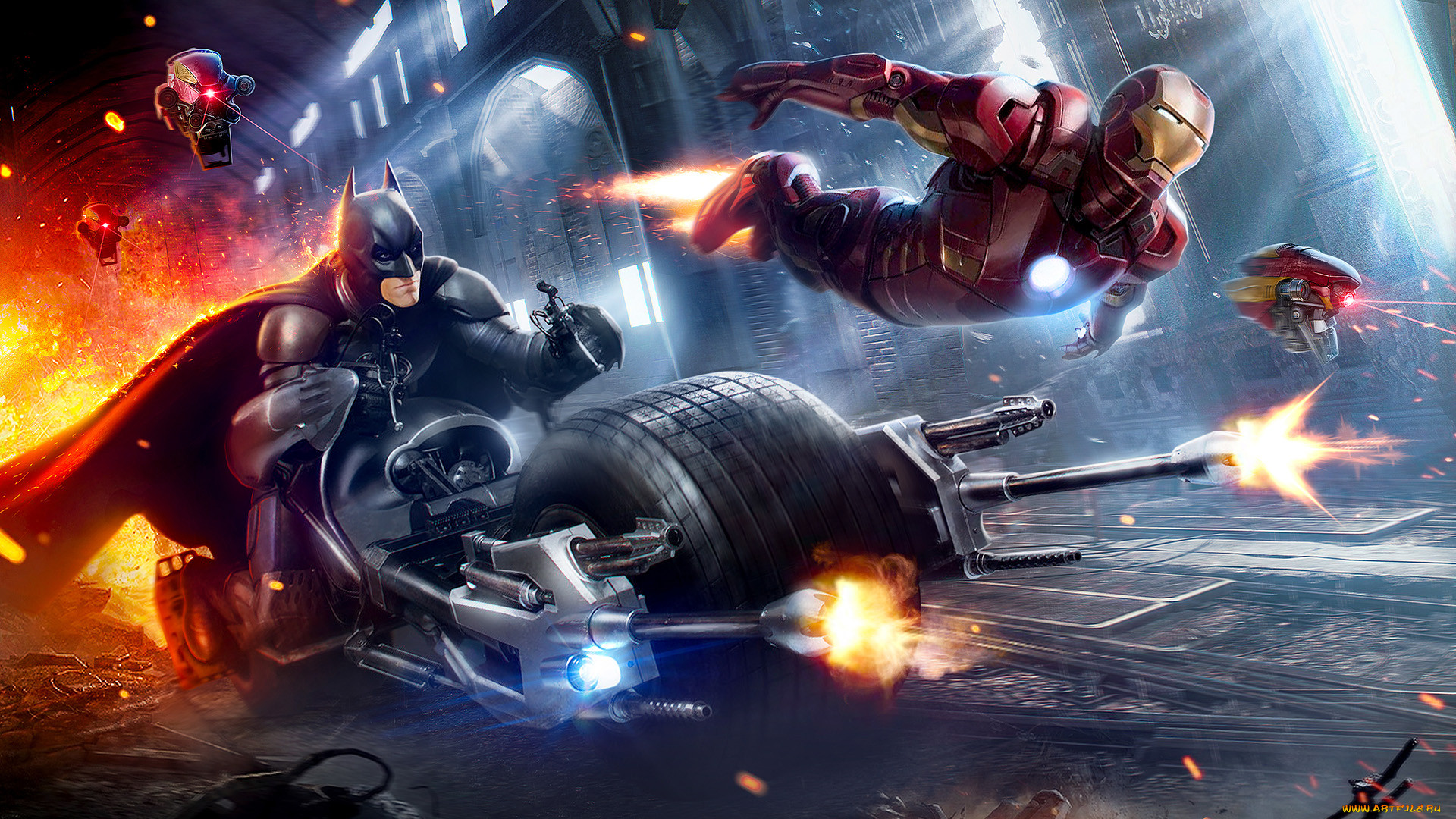 , , batman, iron, man